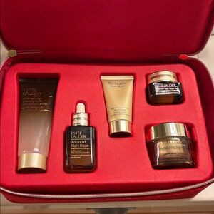 NEW Velvet Red Estée Lauder Skincare Box